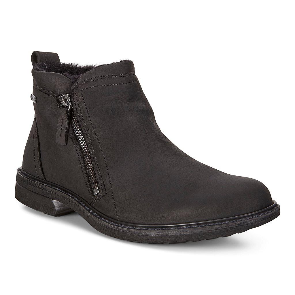 Ecco Turn Mens Chelsea Boots In Black Sale - India BLY-964785